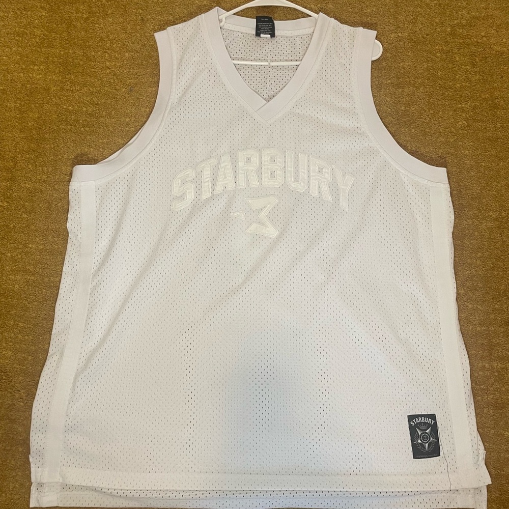 Vintage Starbury Sewn Basketball Jersey NBA Stephon Marbury Sz 2XL